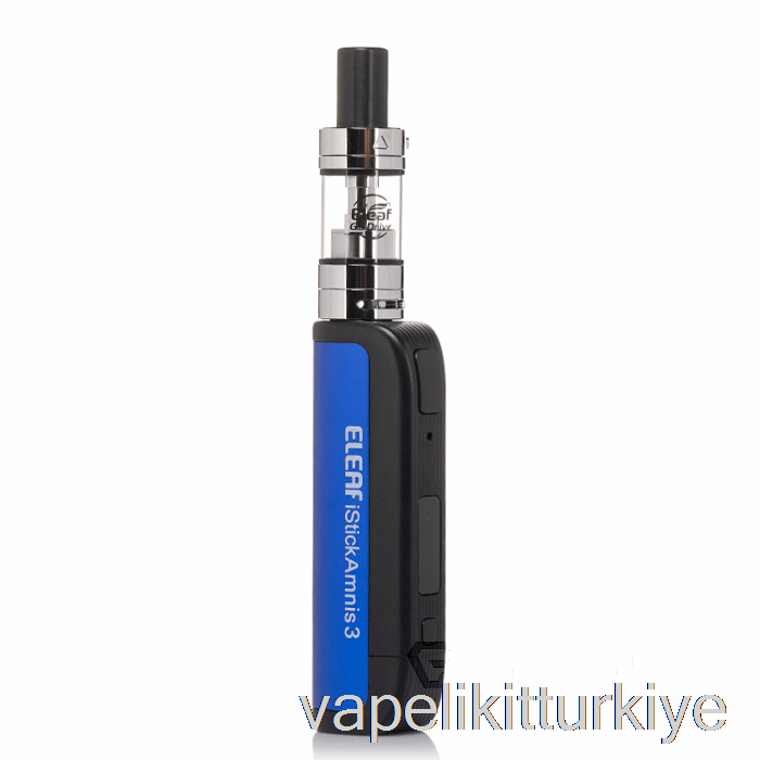 Elektronik Sigara Kalemi Vape Mate Eleaf Istick Amnis Iii 3 20w Başlangıç ​​kiti Mavi
